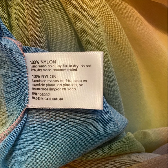 Frankies Bikinis Ember Mesh Long Sleeve Shirt in Serotonin - Picture 16 of 16